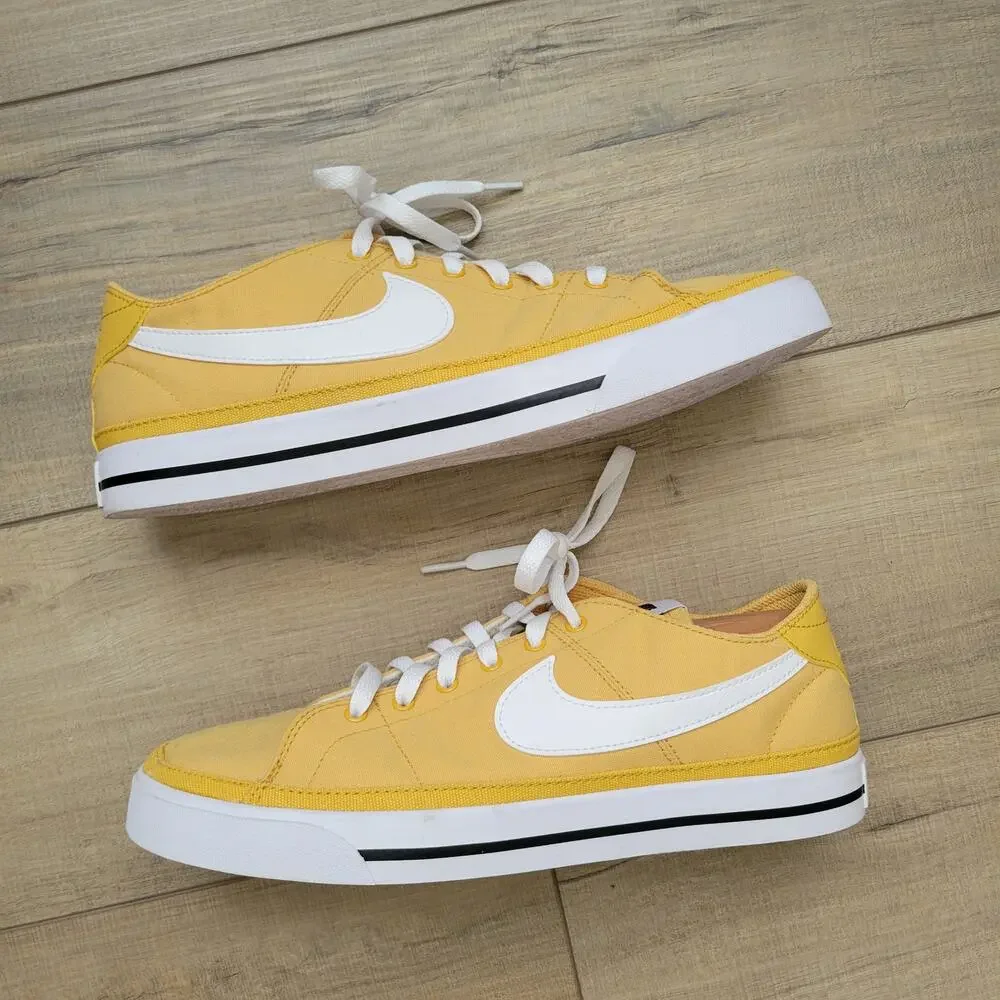 Nike Court Legacy Canvas Sanded Gold Sneakers Men Sz 11 CW6539-700 - Picture 16 of 16